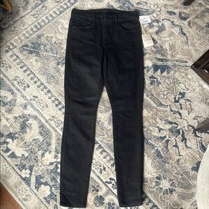 NWT Mother the Looker High Waisted Jeans in Black